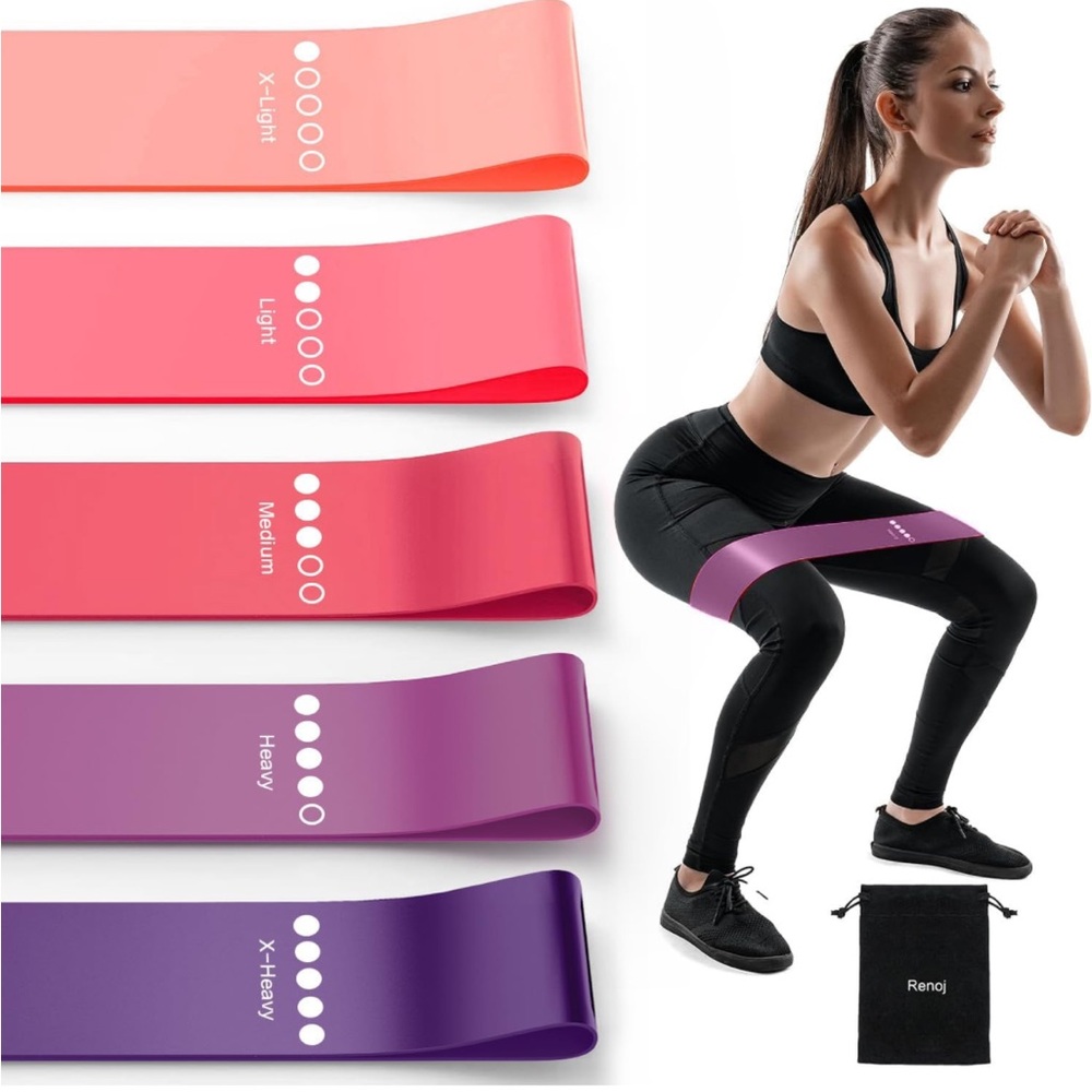 Resistance Bands for Working Out, Elastic Exercice Loop Bands for Physical Thera